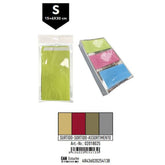 SOBRE KRAFT SURTIDOS S KRAFT LISO ROJO ORO PLATA PAQUETE 12 | 288 UNIDADES | (ANDINA)